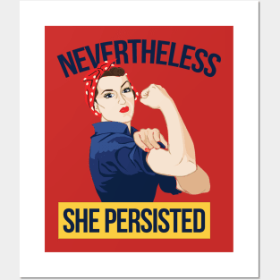 Nevertheless She Persisted Posters and Art